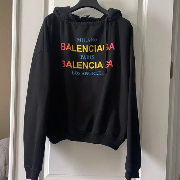 Balenciaga Clothing Balenciaga Herren Hoodie Balenciaga Tops